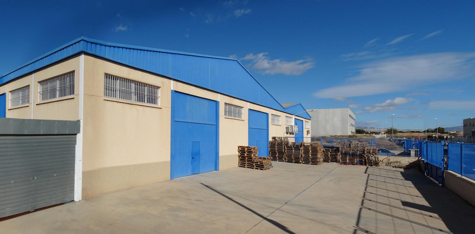 Fachada Grupo Ubiotex San Vicente del Raspeig