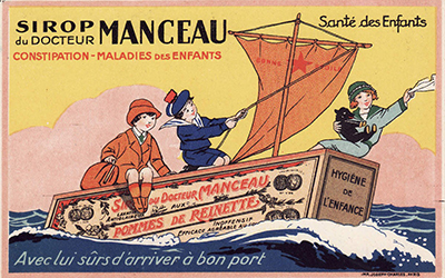 Anuncio histórico del Jarabe del Doctor Manceau