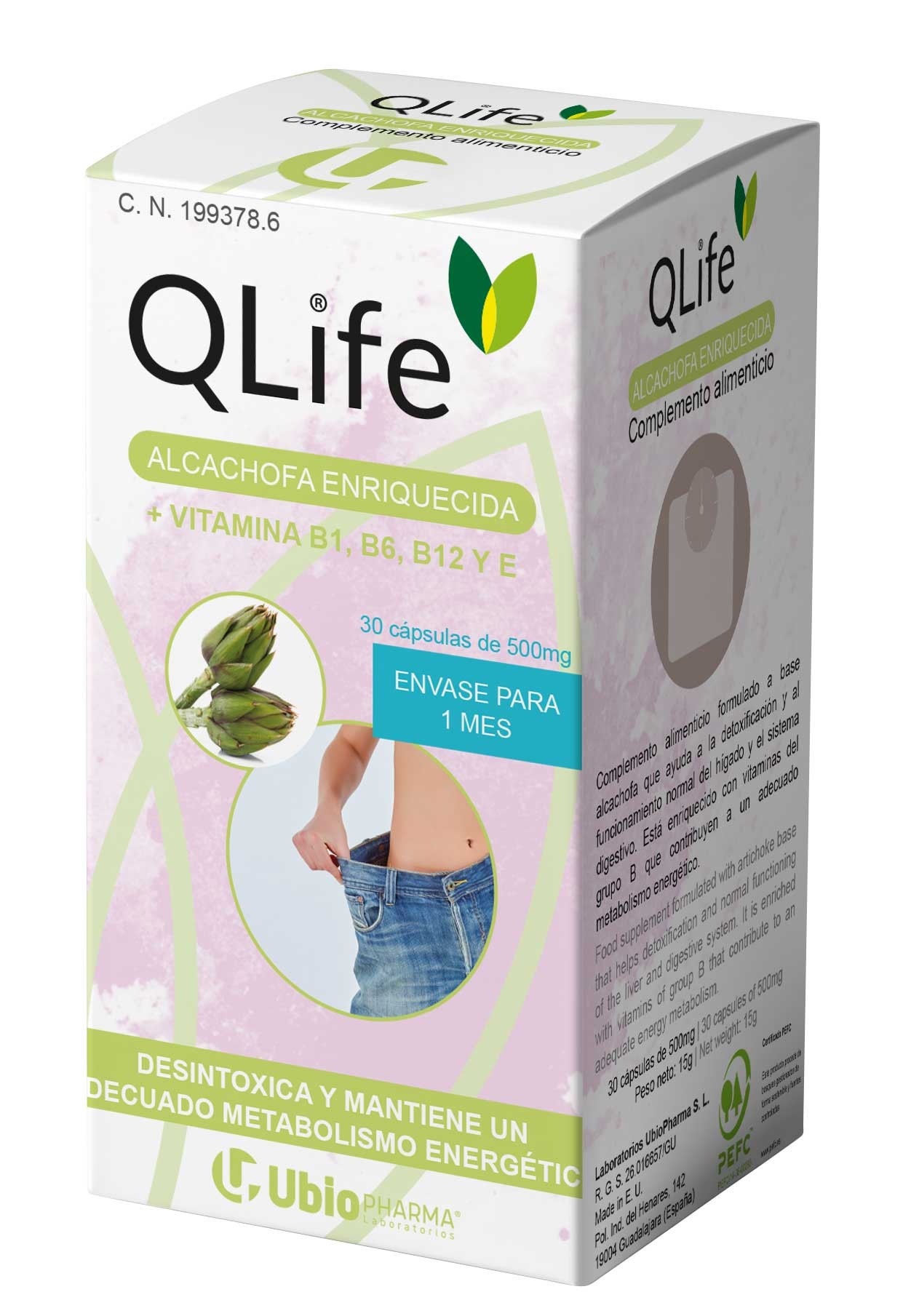 QLife Alcachofa Enriquecida